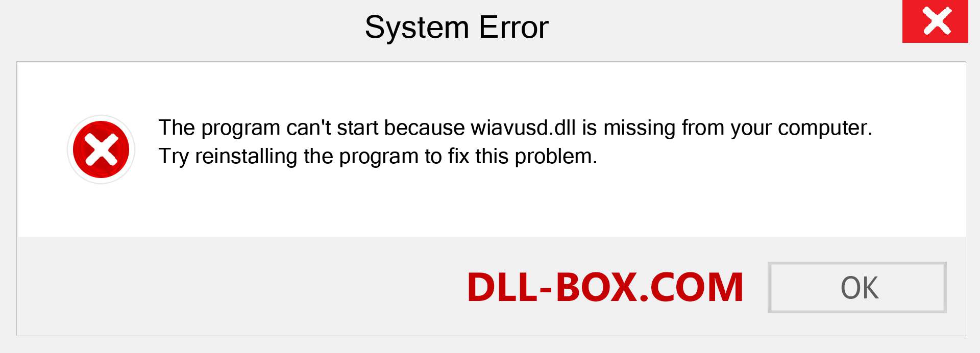  wiavusd.dll file is missing?. Download for Windows 7, 8, 10 - Fix  wiavusd dll Missing Error on Windows, photos, images